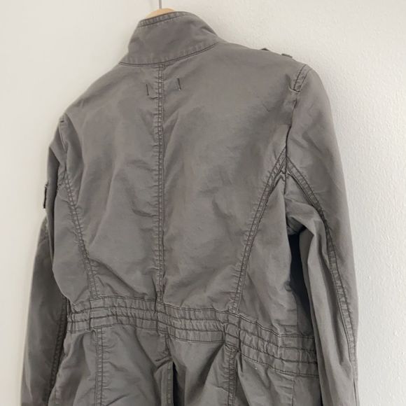 LOFT Olive Green Classic Utility Anorak Jacket - Picture 10 of 11